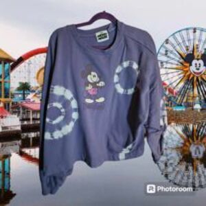 Disney Purple Mickey Mouse Sweatshirt